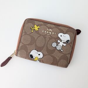 Coach x Peanuts Small Zip Wallet